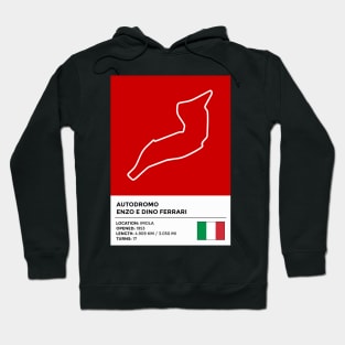 Autodromo Enzo e Dino Ferrari [info] Hoodie
